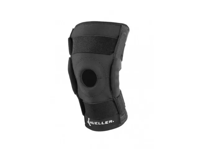 Mueller Hinged Wraparound Knee, ortéza na koleno, L/XL