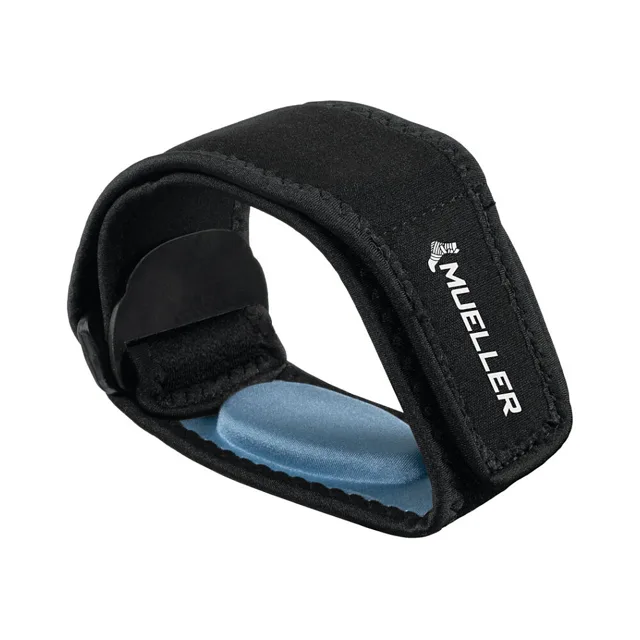 MUELLER Tennis elbow support w/gel pad pásek na tenisový loket s gelovým polštářkem