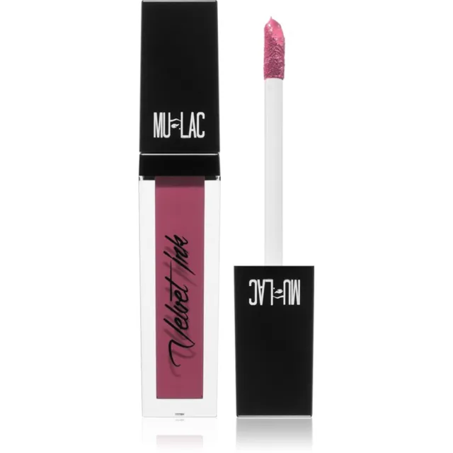 Mulac Cosmetics Velvet Ink dlouhotrvající matná tekutá rtěnka odstín Oh Baby 5 ml