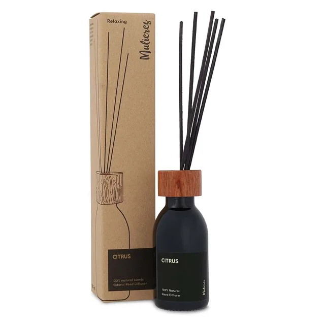 MULIERES Přírodní aroma difuzér s tyčinkami Citrus 100 ml