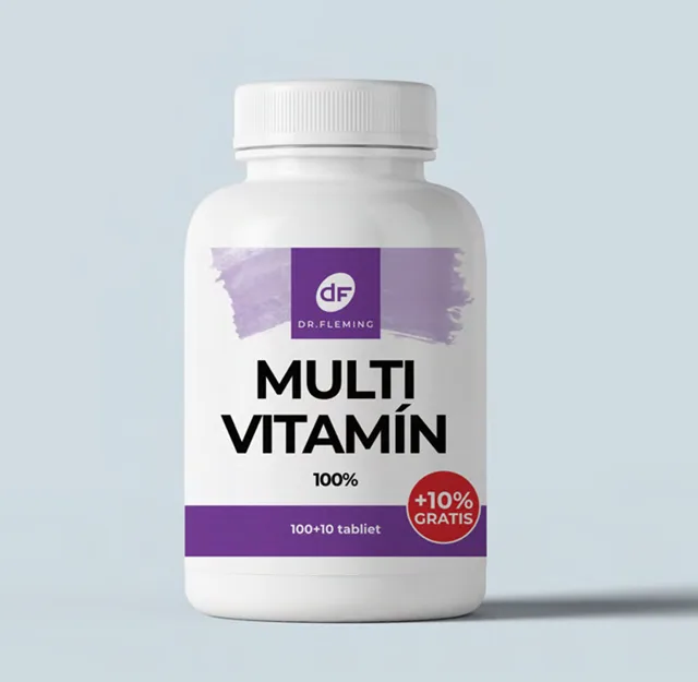 Multivitamín 100% - 110 tablet - Dr. Fleming