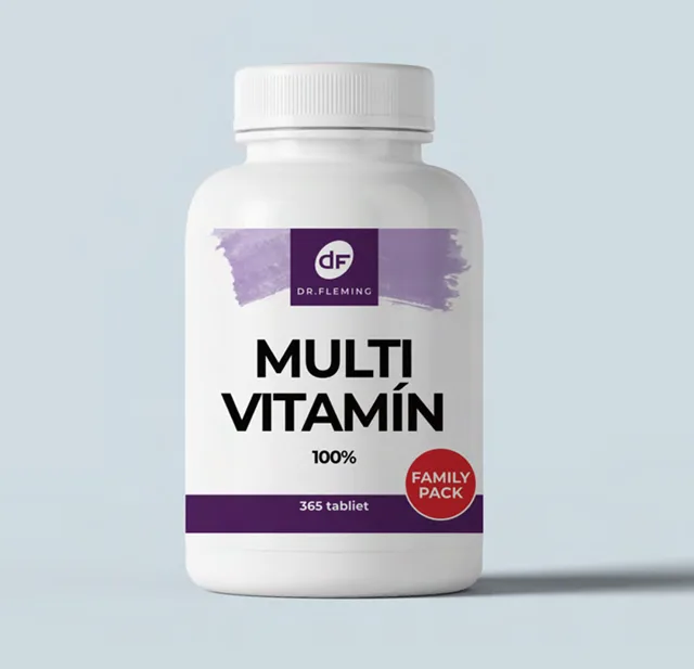 Multivitamín 100% - 365 tablet - Dr. Fleming