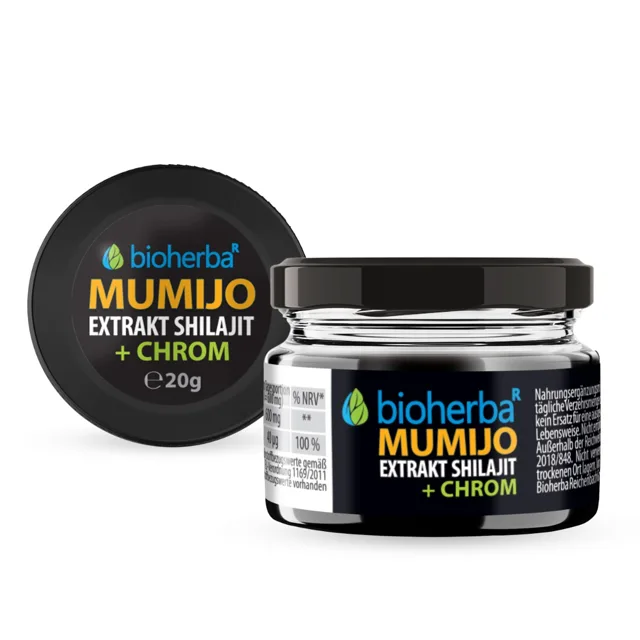 Mumio extrakt Shilajit - 20 g - Bioherba