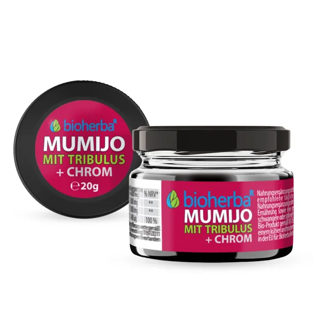 Mumio extrakt Shilajit s tribulusem - 20 g - Bioherba