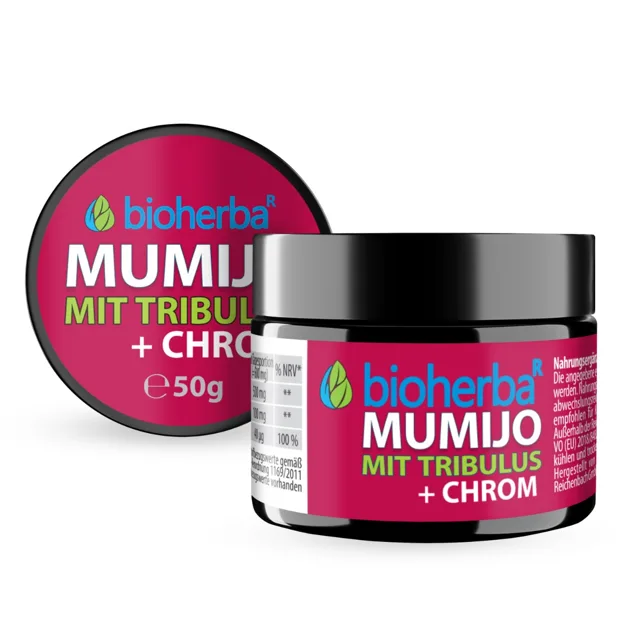 Mumio extrakt Shilajit s tribulusem - 50 g - Bioherba