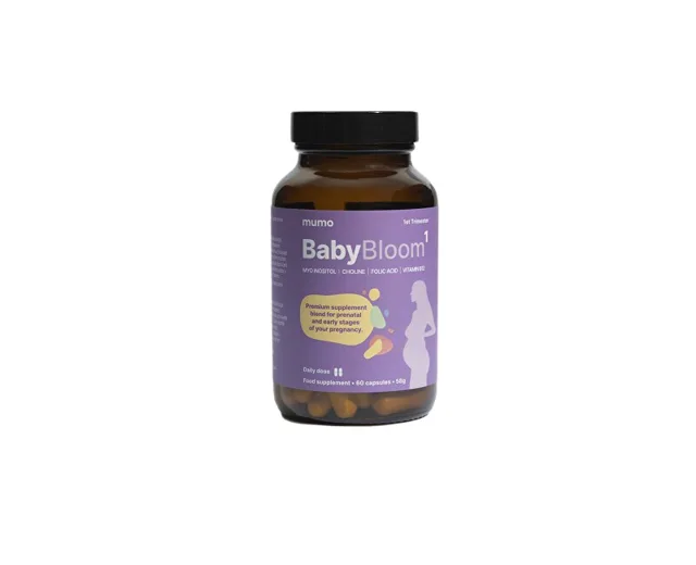 Mumo BabyBloom 1 - pro 1. trimestr těhotenství a jeho plánování 60 kapslí