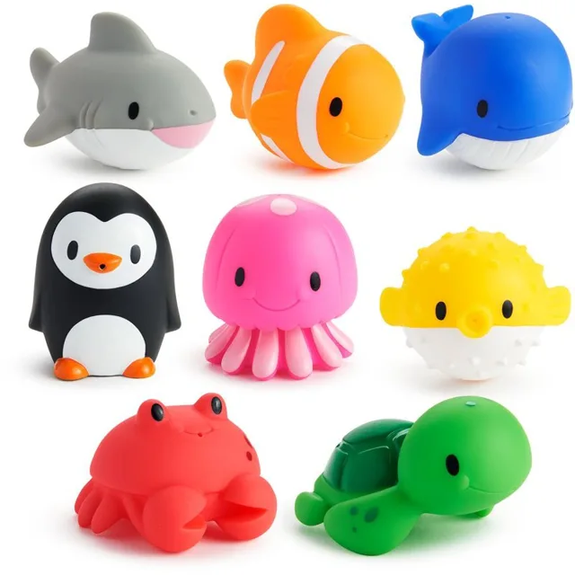 Munchkin Bath Ocean hračka do vody 9 m+ 8 ks