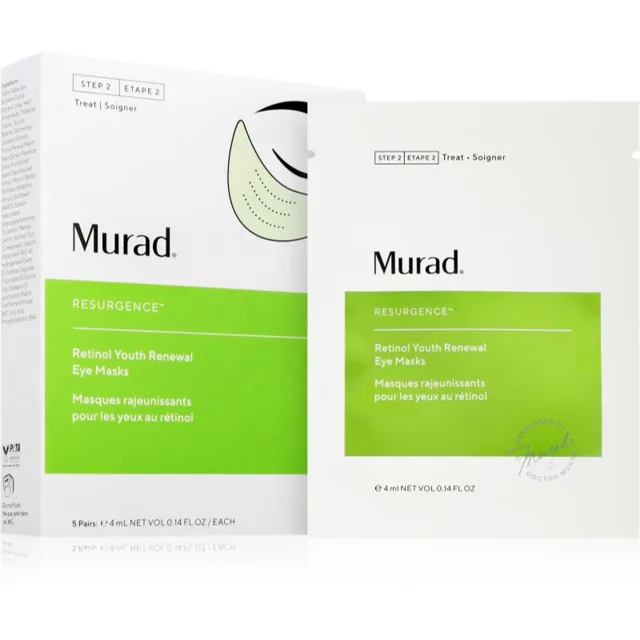 Murad Dr. Zion x Murad oční maska ve formě náplasti s retinolem 5 ks
