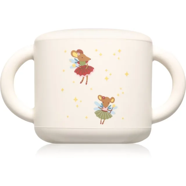Mushie Baby Snack Cup hrnek na svačinku Fairy Mice 1 ks