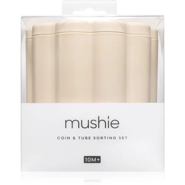 Mushie Coin & Tube Sorting Set třídicí hra 10m+ 1 ks