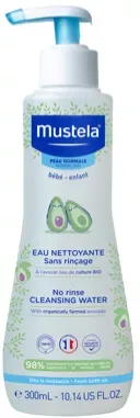 Mustela Jemná čisticí voda 300ml repack