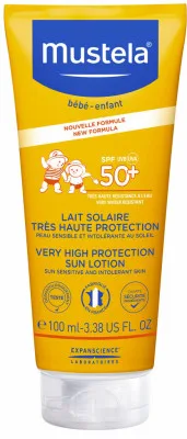 Mustela Solaires mléko na opalování SPF50+ 100 ml