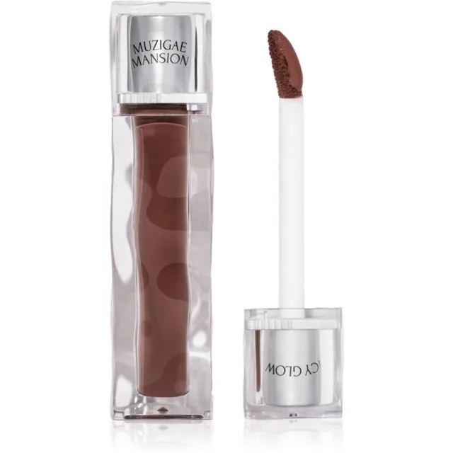 MUZIGAE MANSION Icy Glow zářivý lesk na rty odstín 11 Tannin 5 ml
