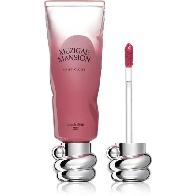 MUZIGAE MANSION Objet Glossy hydratační lesk na rty odstín 007 Blush Drop 6 g