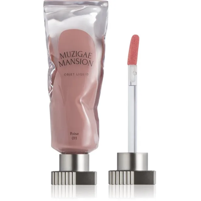 MUZIGAE MANSION Objet Liquid dlouhotrvající tekutá rtěnka s matným efektem odstín 011 Poise 6 ml