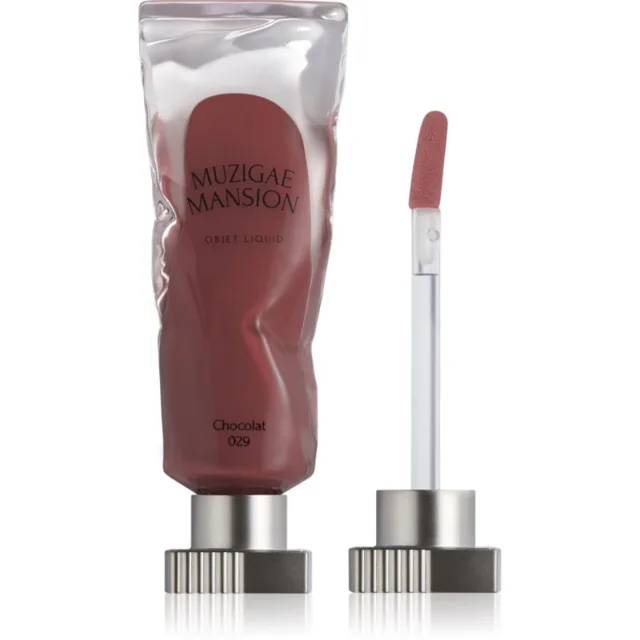 MUZIGAE MANSION Objet Liquid dlouhotrvající tekutá rtěnka s matným efektem odstín 029 Chocolat 6 ml