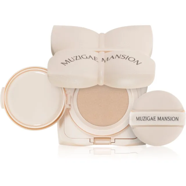 MUZIGAE MANSION Sleek Water Cushion dlouhotrvající make-up v houbičce s hydratačním účinkem odstín N23 15 g