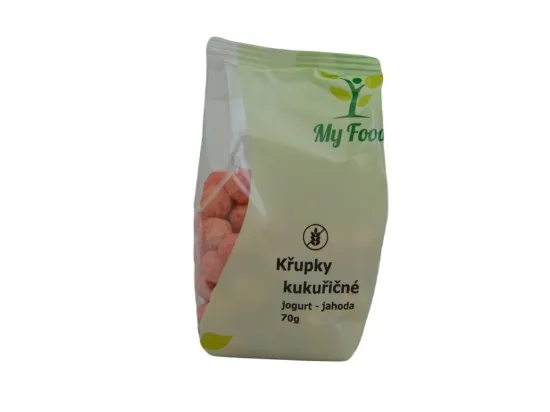 My foods křupky kukuřičné jahoda 70 g