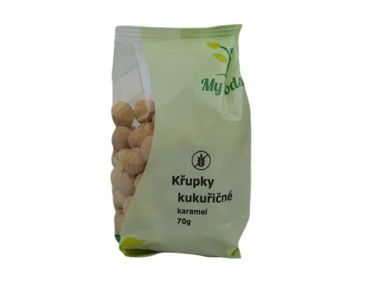 My foods křupky kukuřičné karamel 70 g