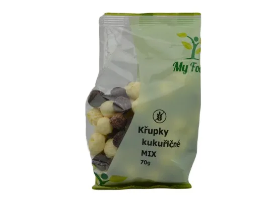 My foods křupky kukuřičné kulaté mix jogurt - čokoláda 70 g