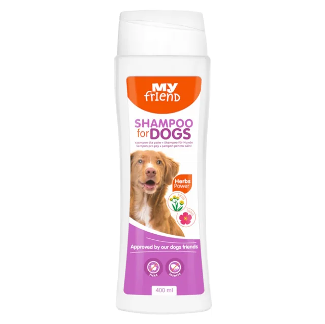 MY FRIEND Bylinný šampon pro psy 400 ml