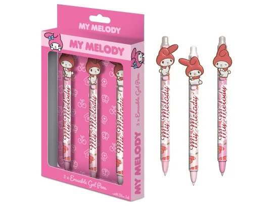 My Melody gumovací pero 3 ks