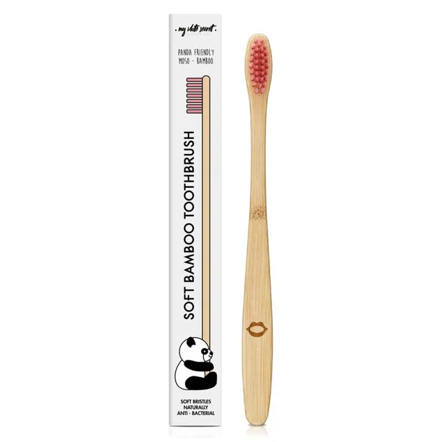 My White Secret Bambusový zubní kartáček Soft Bamboo Toothbrush