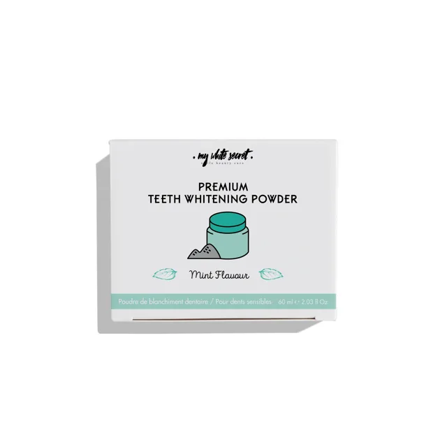 My White Secret Pudr pro bělení zubů s aktivním uhlím