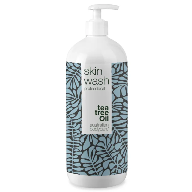 Mycí gel na pokožku s olejem Tea Tree — Profesionální sprchový gel proti pupínkům a nečisté pokožce