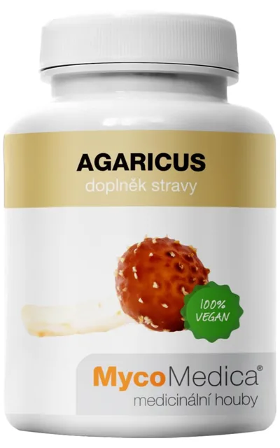 MycoMedica  Agaricus  90 rostlinných kapslí