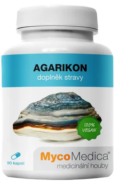 MycoMedica   Agarikon  90 rostlinných kapslí