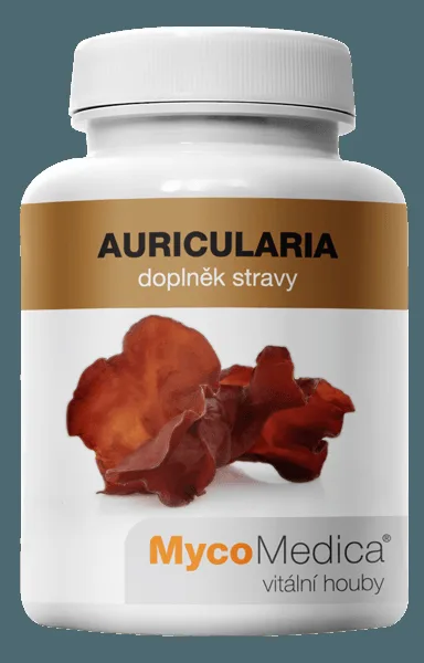 MycoMedica  Auricularia 90 rostlinných kapslí