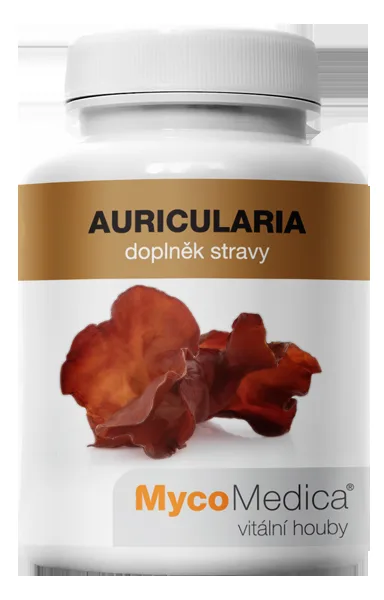 MycoMedica Auricularia, extrakt v optimální koncentraci, 90 rostlinných kapslí