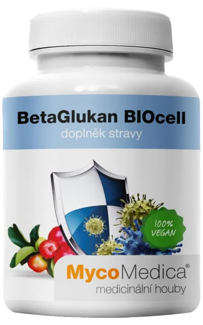 MycoMedica  BetaGlukan BIOcell  90 kapslí - vegan