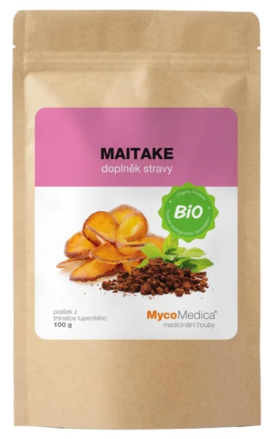 MycoMedica BIO Maitake - 100 g BIO prášku z plodnice