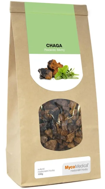 MycoMedica  Chaga sušená - 100 g