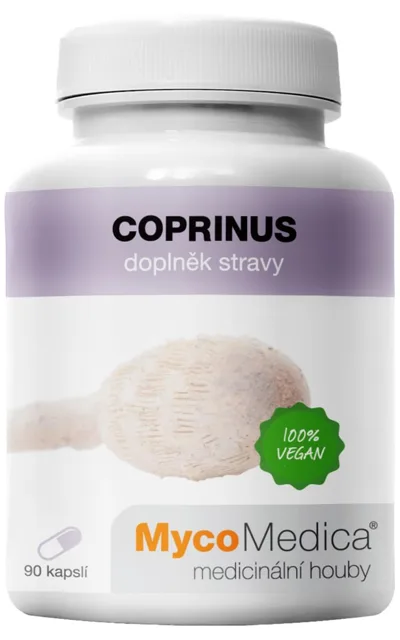 MycoMedica  Coprinus  90 rostlinných kapslí