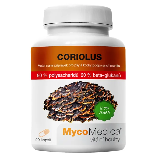 MYCOMEDICA Coriolus 50 % 90 kapslí