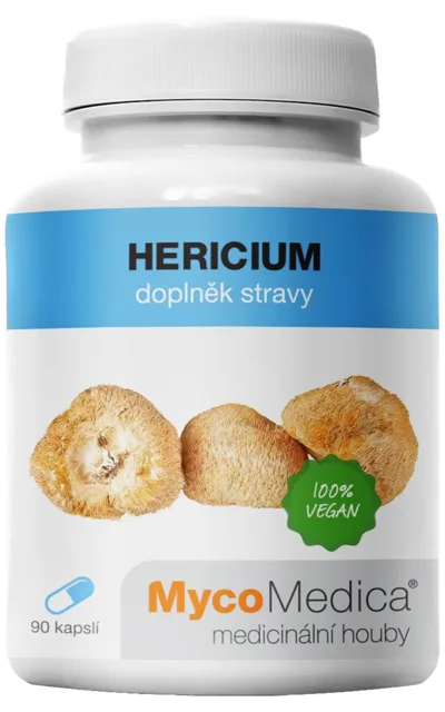 MycoMedica   Hericium 90 rostlinných kapslí