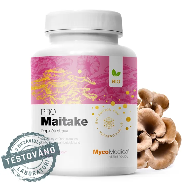 MycoMedica Maitake PRO extrakt, 90 rostlinných kapslí