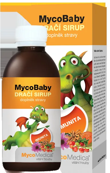 MycoMedica MycoBaby dračí sirup, podpora imunitního systému, 200 ml