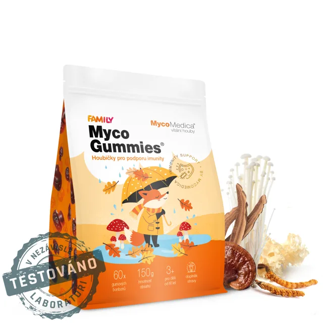 MycoMedica MycoGummies 60 ks