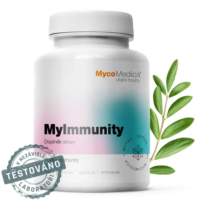 MycoMedica MyImmunity, podpora imunitního systému , 90 rostlinných kapslí