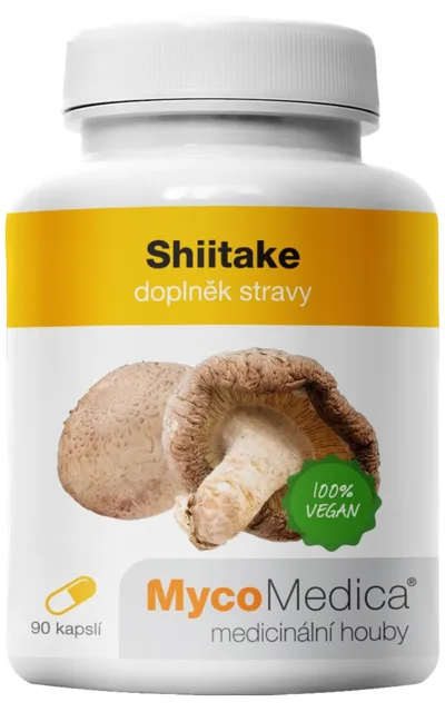MycoMedica Shiitake 90 rostlinných kapslí