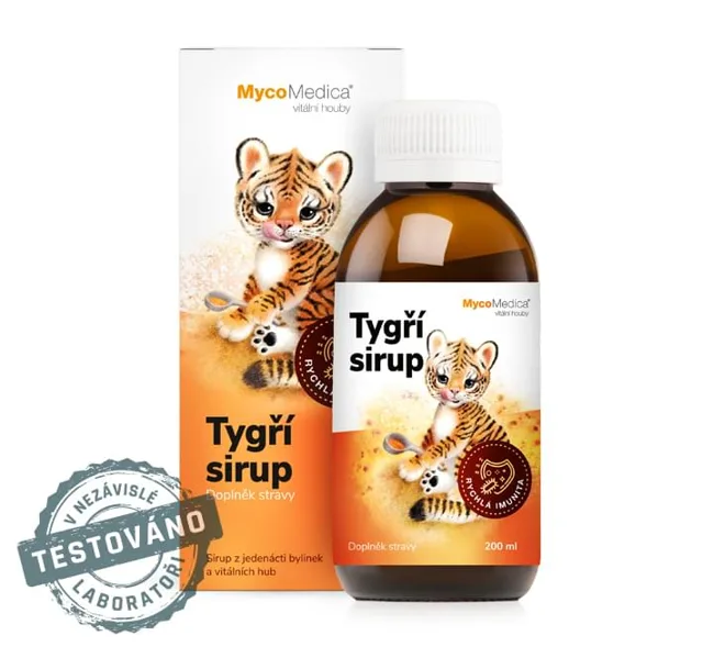 MycoMedica Tygří sirup, 200 ml