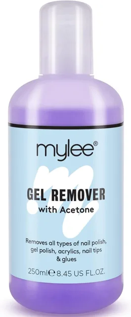 Mylee Odlakovač na gelové nehty s acetonem 250 ml