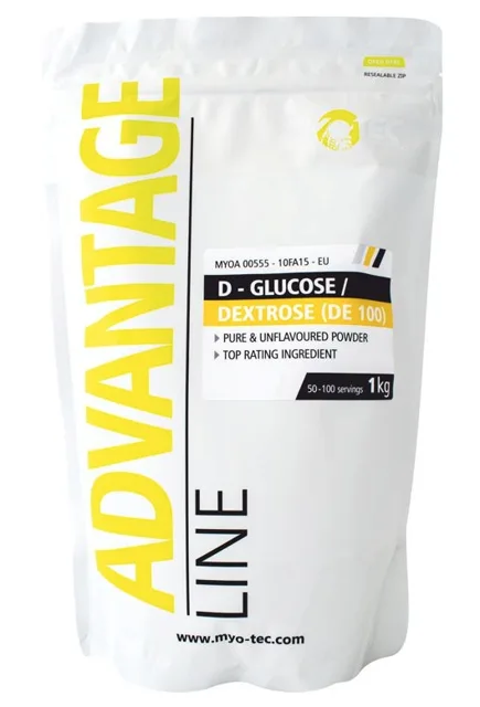 Myotec D-glucose/Dextrose - glukóza, dextróza, 1 kg