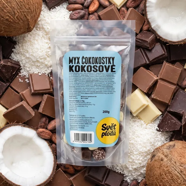 MYX Čokokostky kokosové váha 200g