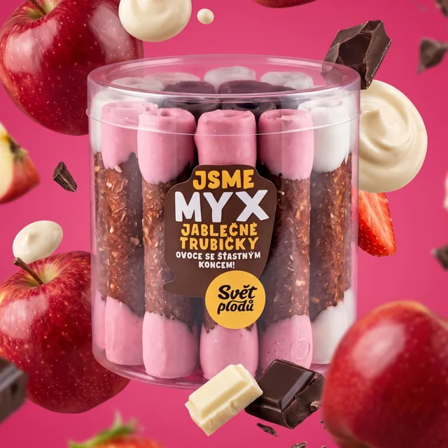 MYX Jablečné trubičky kusy 15 ks