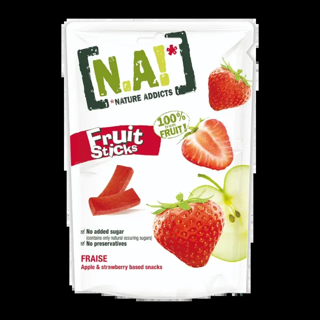 N.A! Ovocné kousky z jahody a jablka 35 g